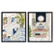Stupell Industries Boho Chic Bathroom 2 pc Framed Floater Canvas Wall Art Set Design by Yvette St. Amant